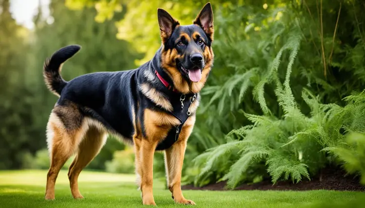 German Shepherd ,Rottweiler Mix,Dog Breed